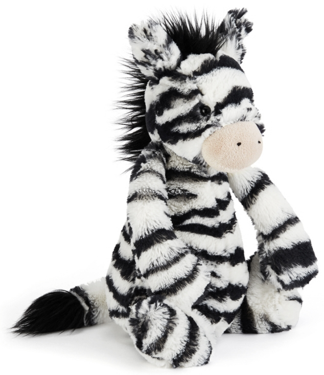 Bashful Zebra, 31cm från Jellycat